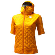 Veste d'échauffement Sportful Doro Rythmo Puffy or foncé